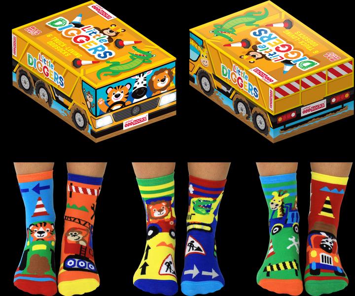 Produktbild United Oddsocks Little Diggers (Einzelpack, 27 - 30)