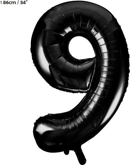 Produktbild Unique Folienballon Zahl "9"