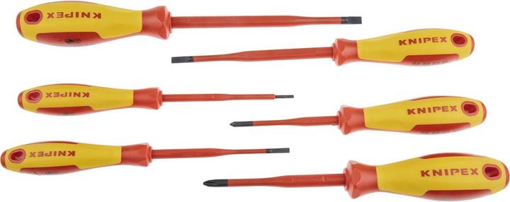 Produktbild Knipex VDE Schraubendreher-Paket (Phillipps-Kreuzschlitz (PH), Schlitzschrauben)