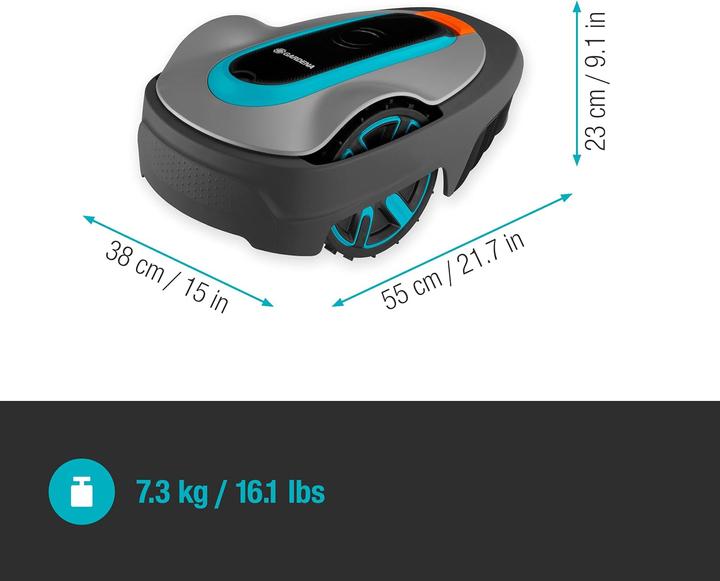 Actual product image Gardena Sileno City (600 m²)