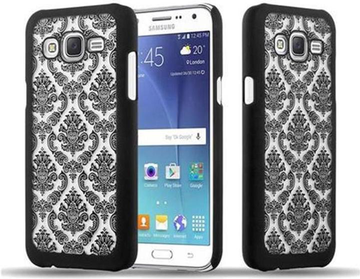 Actual product image Cadorabo Hard Cover Mandala Cover (Samsung Galaxy J7)