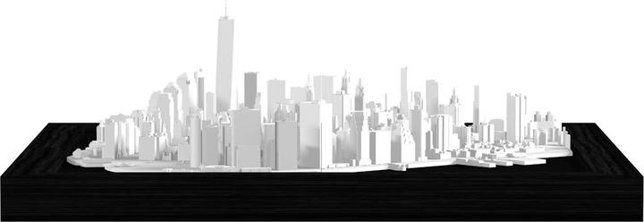 Actual product image Cityframes New York CityFrame Size S WTC (34 x 34 x 12 cm)