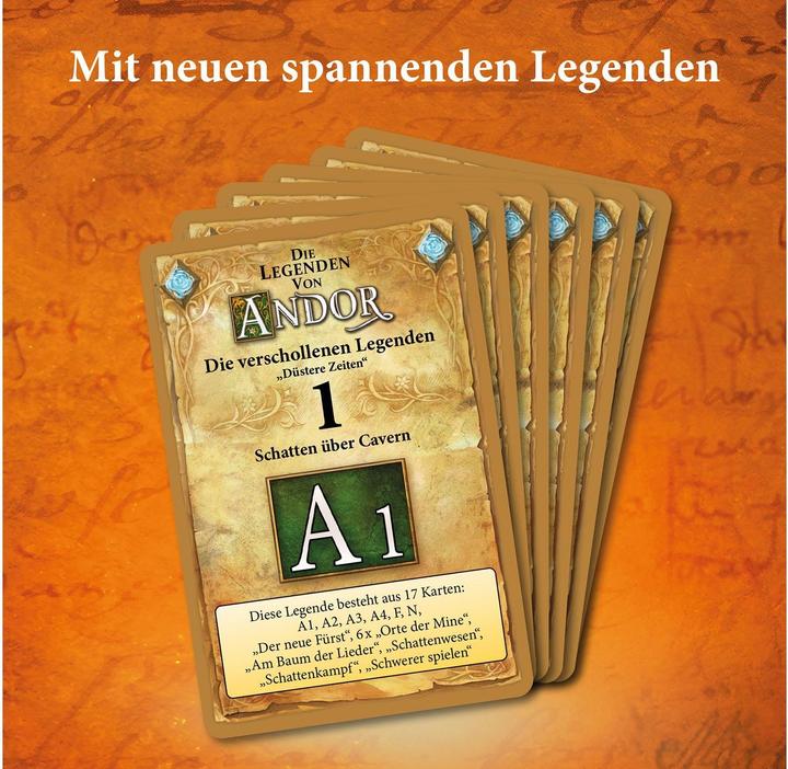 Actual product image Kosmos The Legends of Andor - The Lost Legends "Dark Times" (German)
