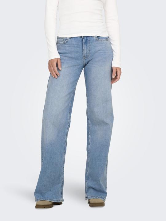 Produktbild Only ONLCHRIS Mittlere Taille Weiter Beinschnitt Jeans Jeans mit weitem Bein (W28/L30)