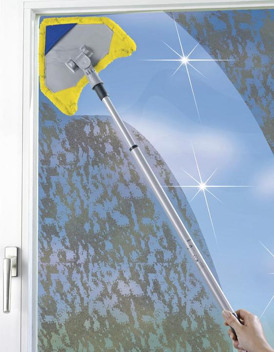 Produktbild Wenko Multiflex Wischer, mit Teleskopstiel und 3 Bezüge