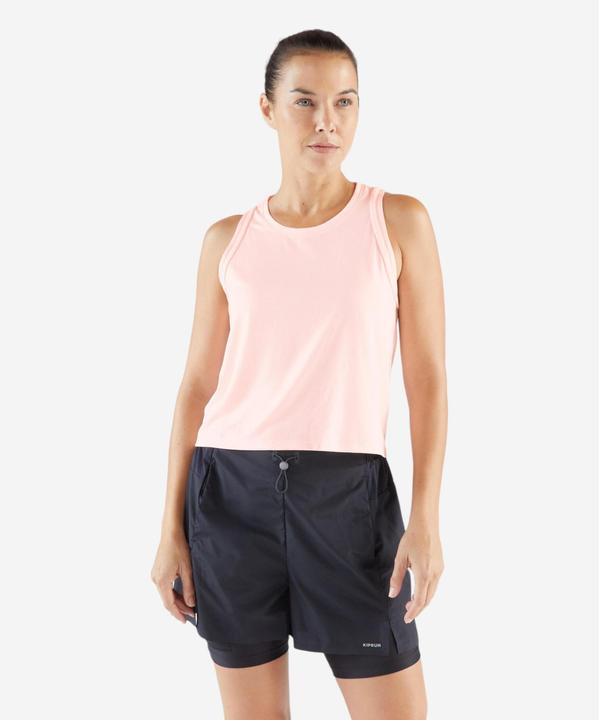Immagine prodotto Kiprun Lauf-Tanktop kurz Damen atmungsaktiv - Run 500 rosa (M)