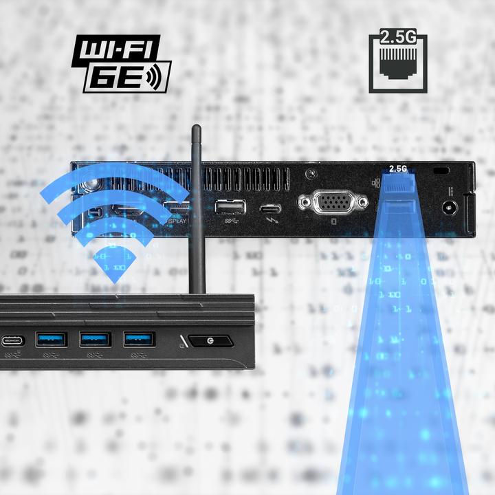 Actual product image MSI PRO DP10 -035DE i3-1315U/8GB/512GB W11P (Intel Core i3-1315U, 8 GB, 512 GB, Intel UHD Graphics)