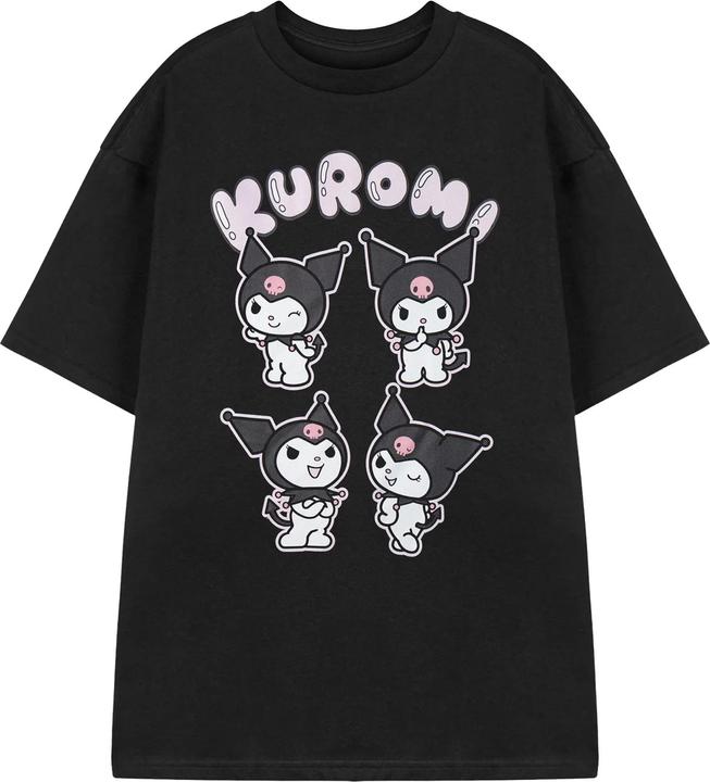 Immagine prodotto Hello Kitty Maglietta Kuromi Maniche Corte Donna (3XL)