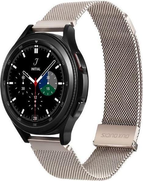 Dux Ducis Bracciale di ricambio in acciaio inossidabile della Serie Milanese (45 mm, 22 mm, Acciaio inossidabile, Gear S3 Frontier, Galaxy Watch 3, Ingranaggio S3 Classic)