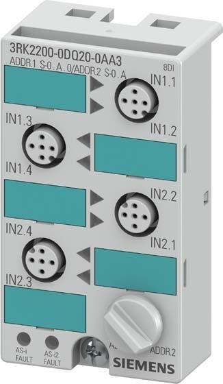 Actual product image Siemens PLC I/O module 3RK2200-0DQ20-0AA3 3RK22000DQ200AA3