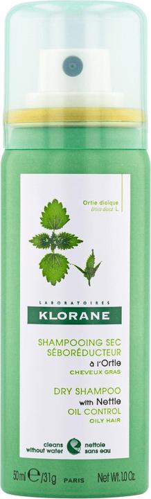 Klorane Talgregulierendes Trockenshampoo mit Brennnessel (50 ml, Trockenshampoo)