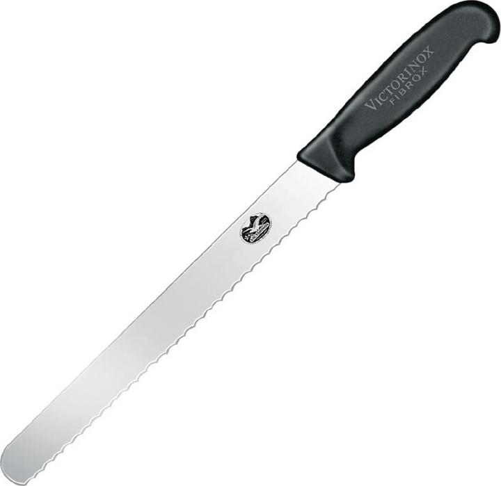 Actual product image Victorinox Fibrox meat knife serrated edge with blunt tip (35.50 cm)