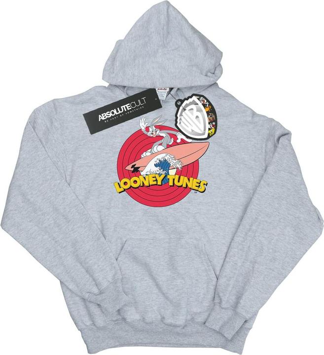 Image du produit Looney Tunes - Sweat à capuche BUGS BUNNY SURFING - Homme (S)