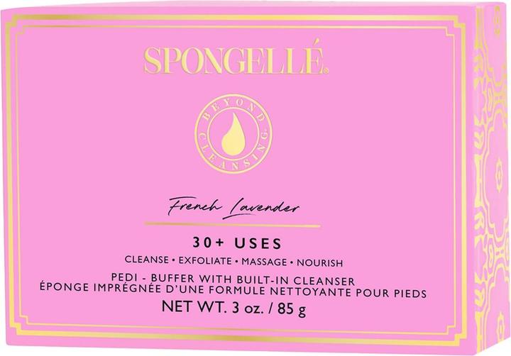 Produktbild Spongellé Pedi-Buffer - French Lavender (Fussbad)