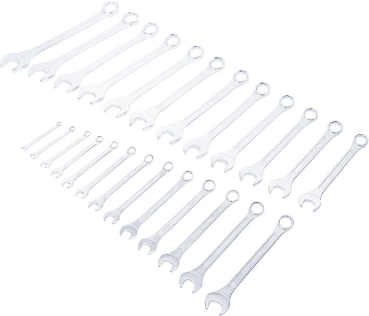 Produktbild BGS Maul-Ringschlüssel-Satz (32 mm, 19 mm, 6 mm, 12 mm, 24 mm, 14 mm, 22 mm, 16 mm, 23 mm, 10  mm, 21 mm, 18 mm, 27 mm, 7 mm, 31 mm, 17 mm, 11 mm, 15 mm, 26 mm, 30 mm, 8 mm, 28 mm, 9 mm, 29 mm, 13 mm, 20 mm, 25 mm)