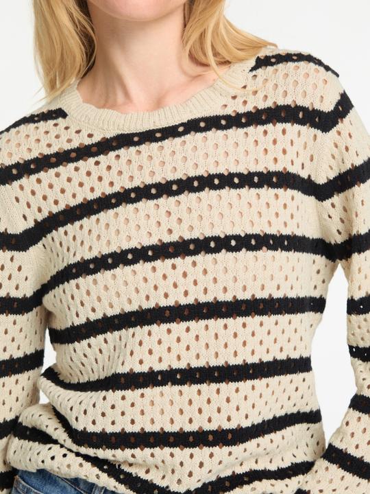 Produktbild Selected Femme Gestreifter Strickpullover (S)