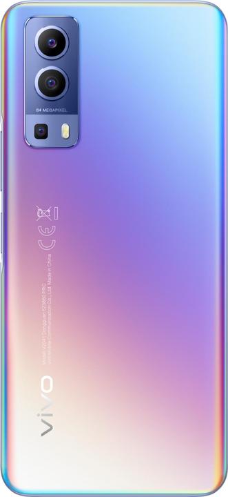 Actual product image Vivo Y72 5G (V2041) dream glow (128 GB, Violet, 6.57", Dual SIM, 64 Mpx, 5G)
