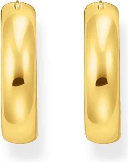 Produktbild Thomas Sabo Creolen Chunky-Design (750 Gelbgold Vergoldung, 925er Silber)