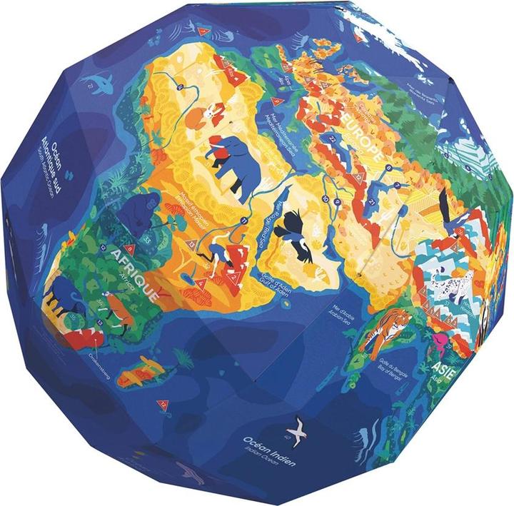Immagine prodotto Poppik Il mio mappamondo artigianale, Il nostro pianeta
