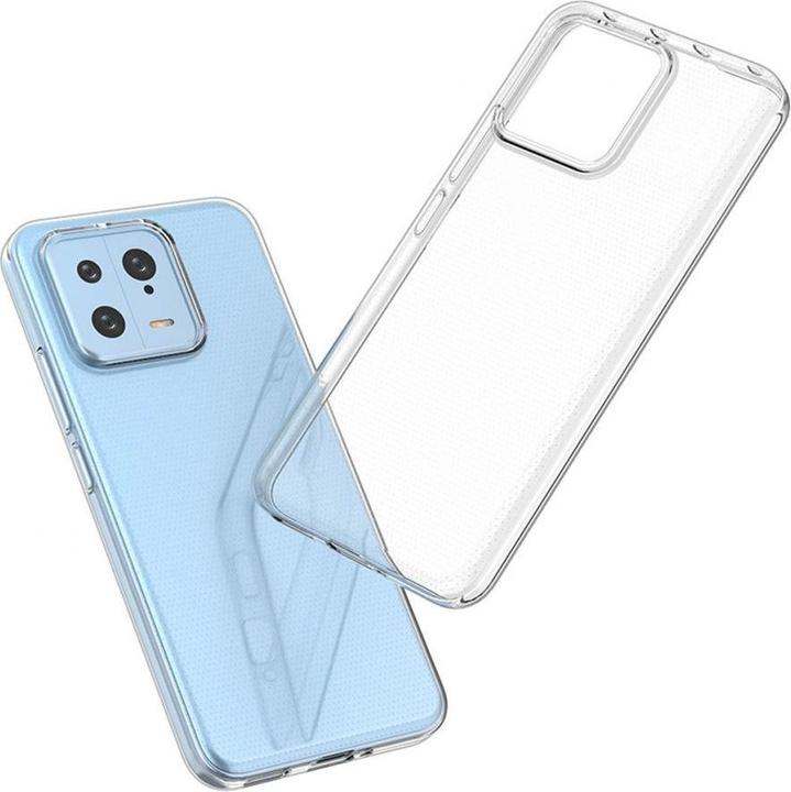 Actual product image Hurtel Ultra Clear 0.5mm case for Xiaomi 13 thin cover transparent (Xiaomi 13)