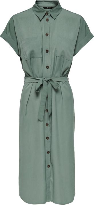 Immagine prodotto Only Abito blusa con cintura a cravatta (40)