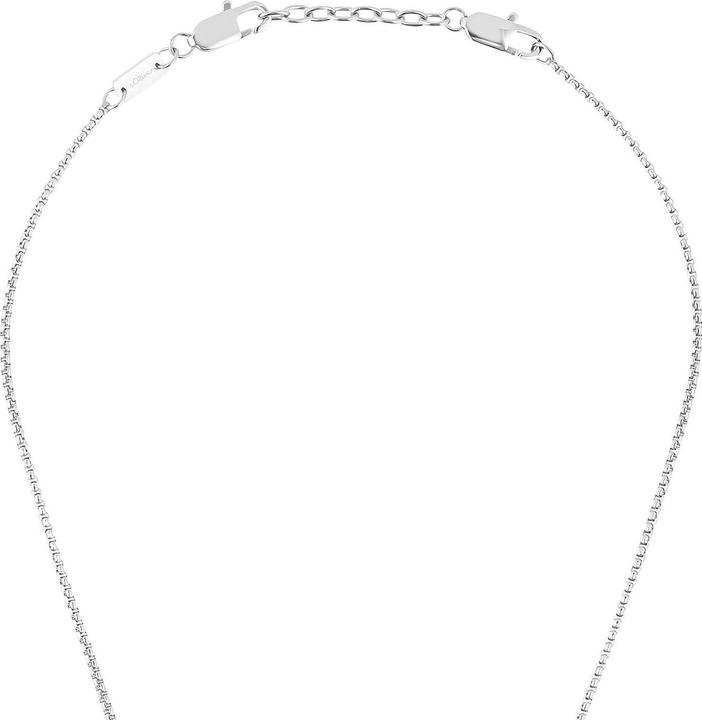 Actual product image S.Oliver Necklace for men, Stainless Steel | Cross (Stainless steel, 50 cm)