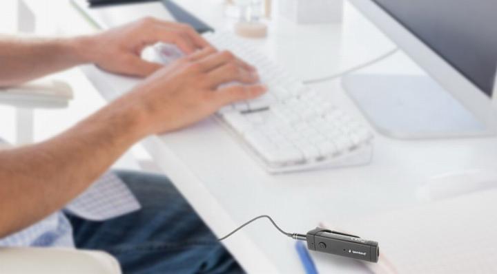 Actual product image Gembird BTR-05 Bluetooth Music Receiver 10 m (Transmitter & Receiver)
