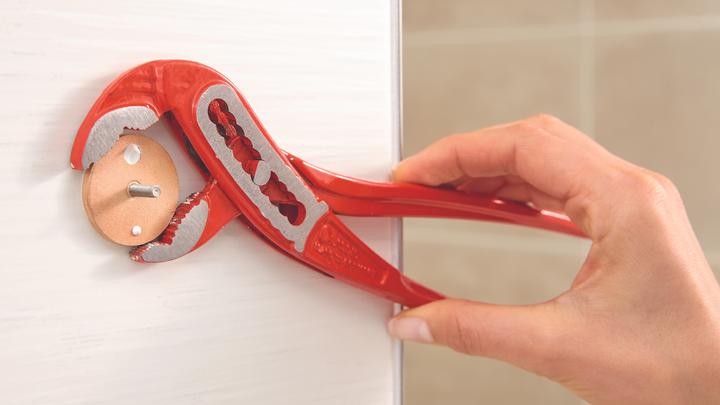 Actual product image tesa DRAAD shower basket incl. adhesive solution without drilling