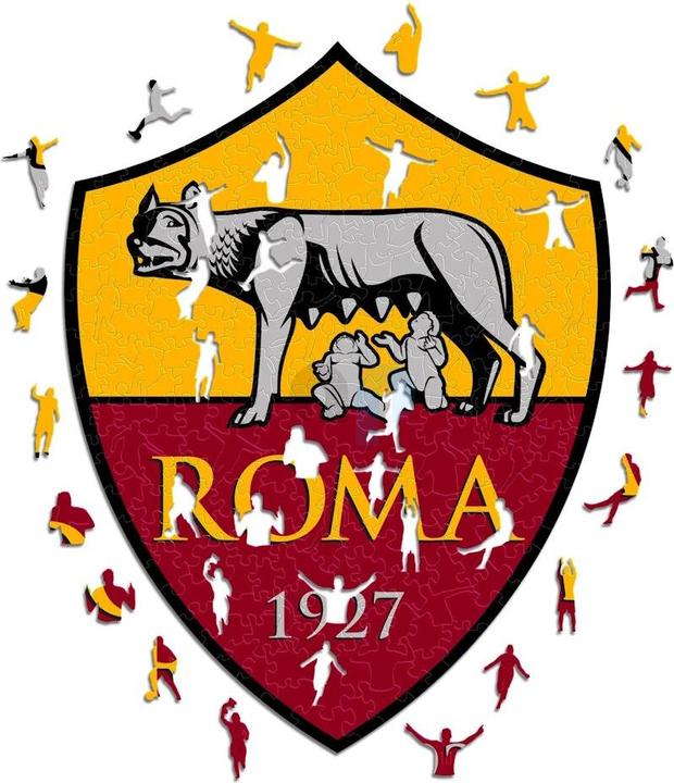 Immagine prodotto Iconic Logo AS Roma - puzzle in legno taglia S (150 pezzi) (150 pezzi)