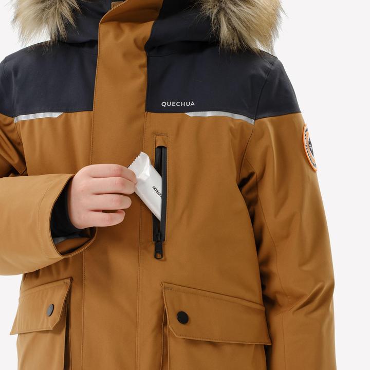 Produktbild Quechua Winterjacke Parka Kinder Gr. 122–170 warm bis -23 °C wasserdicht Wandern - SH900 (10, 11, 12)