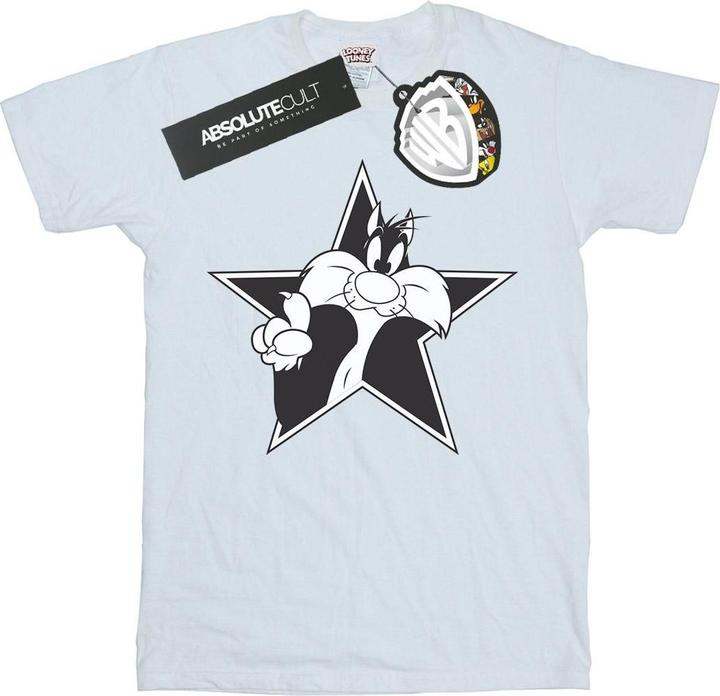 Produktbild Looney Tunes Sylvester Mono Star TShirt (XXL)