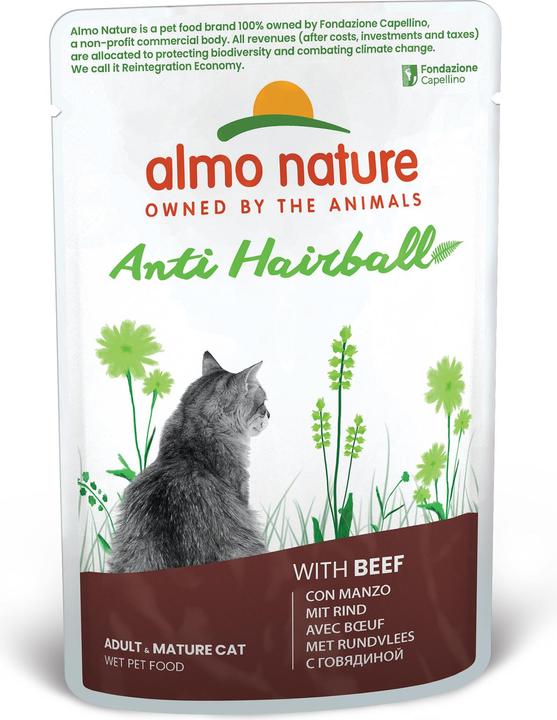 Immagine prodotto Almo Nature PFC Anti-Hairball Beef (Adulto, 1 pz., 70 g)