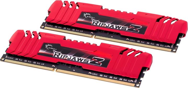 Actual product image G.Skill DDR3-1600 CL10 RipjawsZ memory module GB (4 x 8GB, 1600 MHz, DDR3-RAM, DIMM)