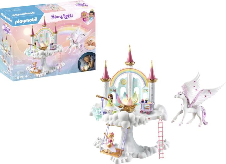 Actual product image Playmobil Heavenly Rainbow Castle (71359, Playmobil Princess)