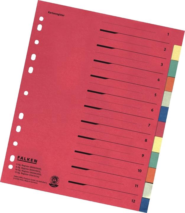 Produktbild Falken Register Karton