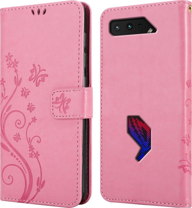 Image du produit Cadorabo Housse Flower Book (Asus ROG Phone 5)
