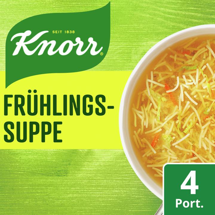 Immagine prodotto Knorr Bustina di zuppa primaverile con flädli, zuppa con verdure senza additivi esaltatori di sapore