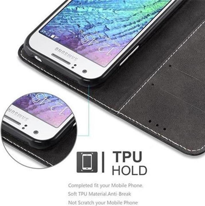 Actual product image Cadorabo Book X Wallet Cover (Samsung Galaxy J1)