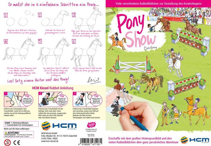 Immagine prodotto Scribble Down - Pony Show (1 x)