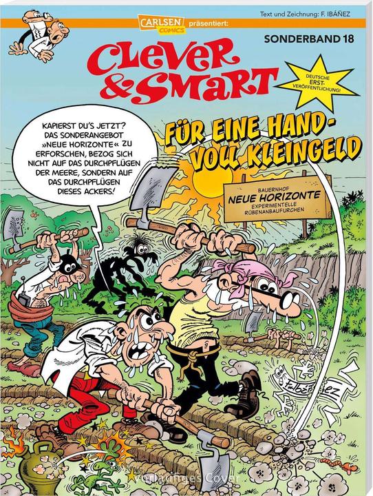 Actual product image Clever und Smart Sonderband 18: Für eine Handvoll Kleingeld (German, Francisco Ibáñez, 2023)