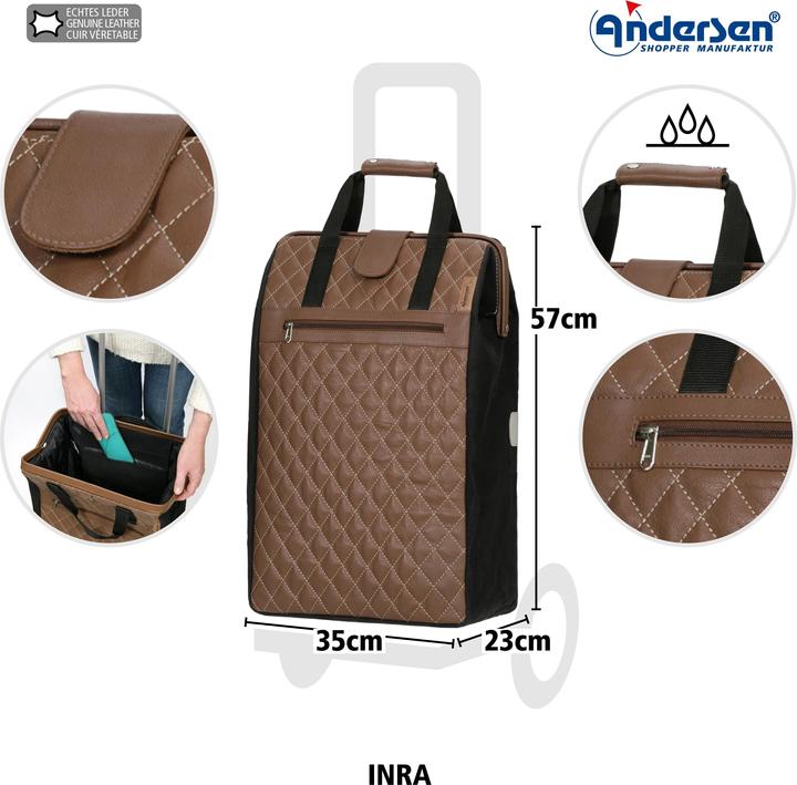 Actual product image Andersen Chariot d'achat Alu Star Inra