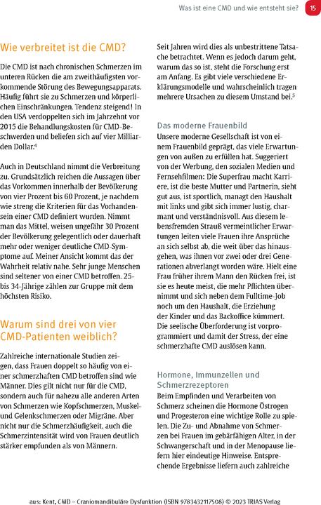 Image du produit CMD - Craniomandibuläre Dysfunktion (Allemand, Hamdi Kent, 2023)