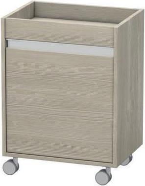 Produktbild Duravit Rollcontainer KETHO 360x500x670mm Ans links weiss hochglanz