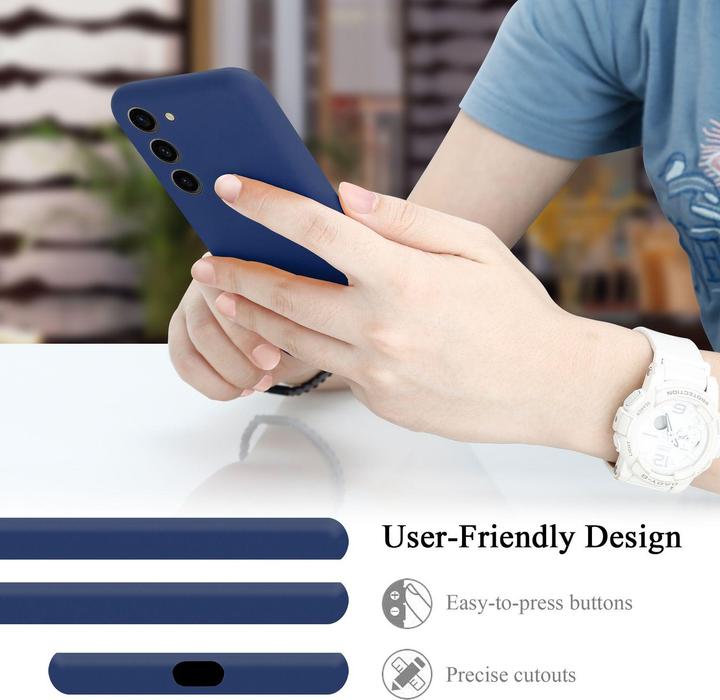 Actual product image Cadorabo CoverTPU in liquid protection case silicone design (Samsung Galaxy S24+)
