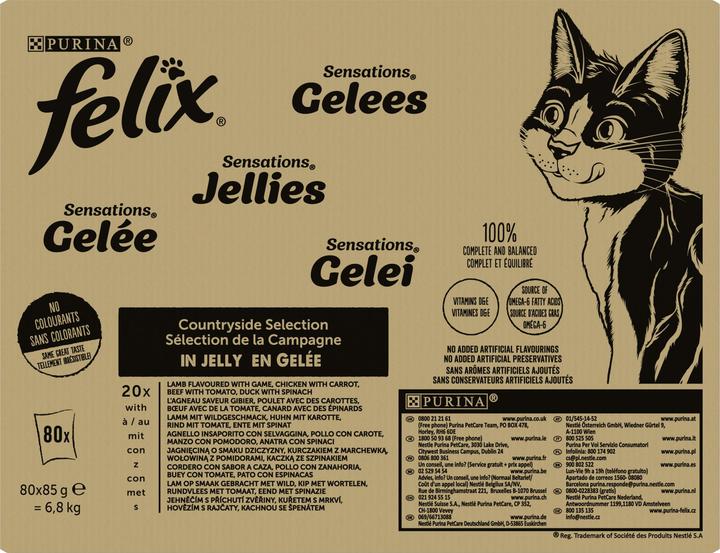 Image du produit Felix Sélection Countryside (Adulte, 80 pcs, 7600 g)
