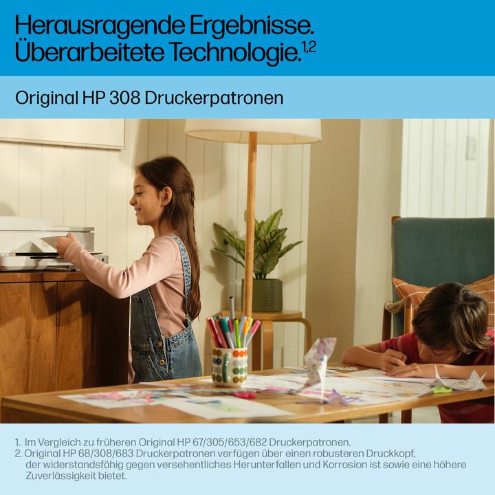 Actual product image HP 7FP20UE#CE1 308 Envy Ink 3colour 120 (M, C, Y)