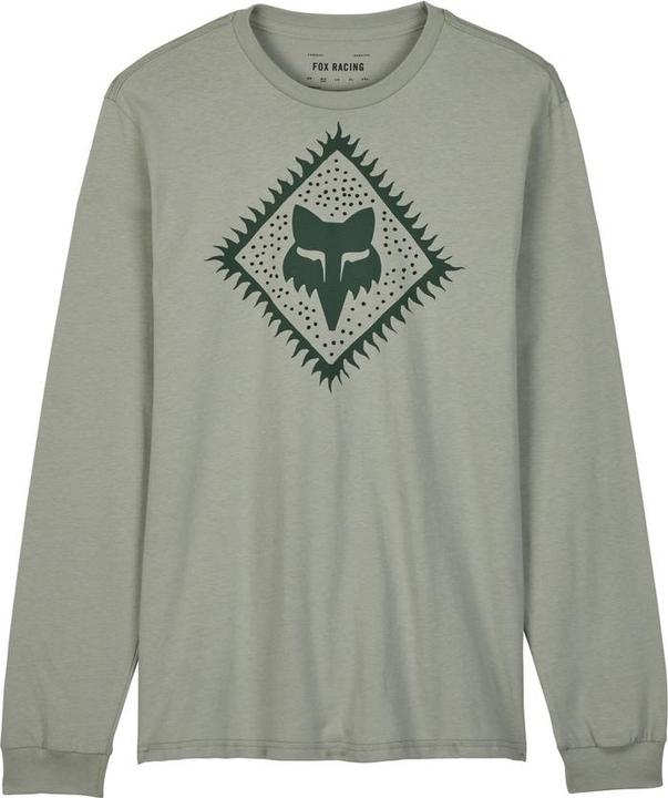 Image du produit Fox Tee 24 Leo Prem Ls Gry Vin (L)