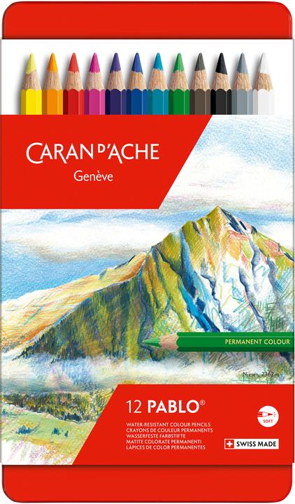 Actual product image Caran d'Ache Pablo Metallschachtel (Multicoloured, 12 x)