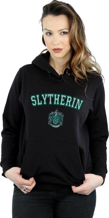 Immagine prodotto Slytherin Crest Felpa con Cappuccio Donna (XL)