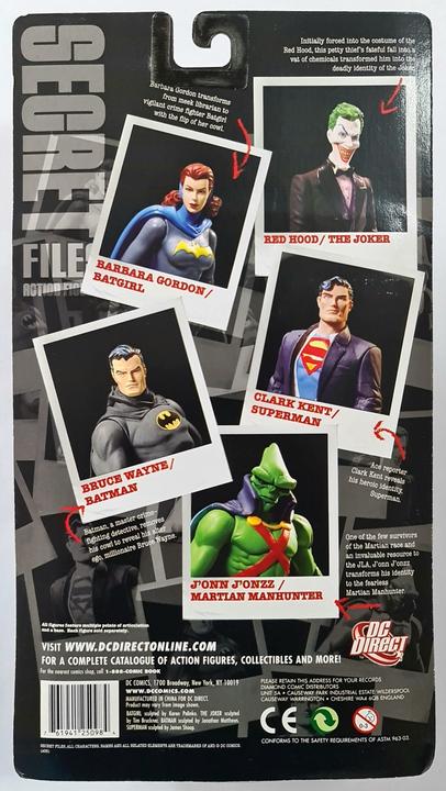Immagine prodotto DC Direct Secret Files Serie 2: smascherato action figure J'Onn J'Onzz / Martian Manhunter